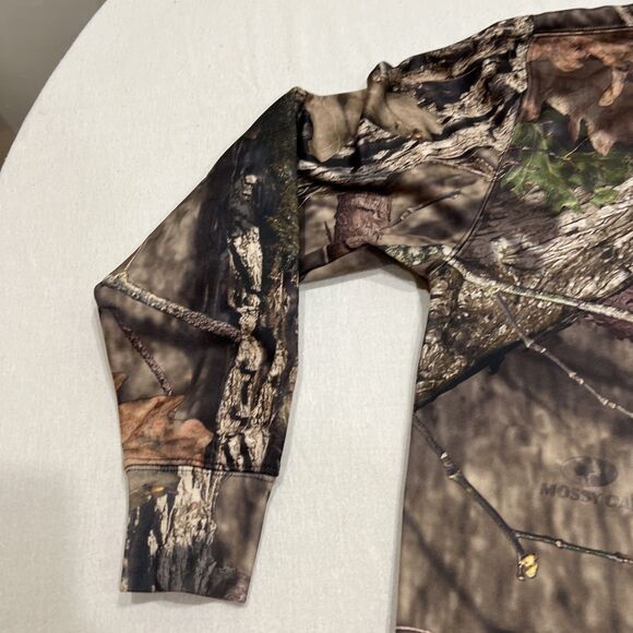 Browning Hoodie Mens Small Camo Performance Sweatshirt  Mossy Oak - Picture 12 of 14